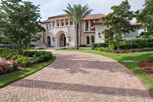 Residential Paver Driveway in Pasadena, TX